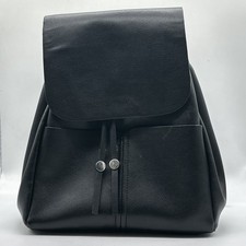 ZARA Zaino nero ecopelle borsa