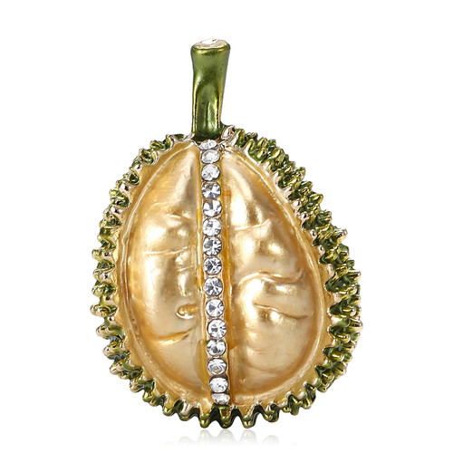 Nuova spilla durian strass - spilla,