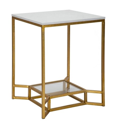 Tavolinetto double marble - tavolinetto,