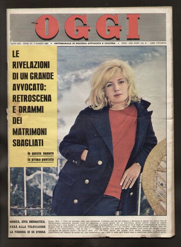Oggi 1963 monica vitti - oggi,