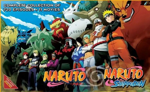 Anime dvd naruto shippuden - naruto,