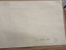 Documento Storico, Disegno Geometrico. Buono stato