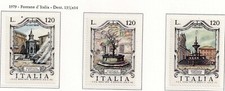Italia 1979 MNH. Fontana serie