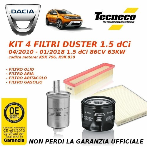 Kit tagliando filtri - tagliando, per