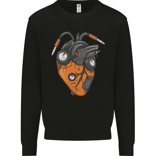Maglione felpa uomo chitarra - felpa,