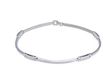 BRACCIALE IN ORO BIANCO, 18K