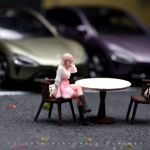 Painted figure model - 1:64,