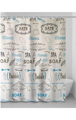 Dechome tenda doccia letters - doccia,