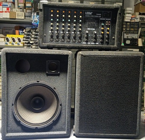 Kit audio mix amplificato leem - audio,