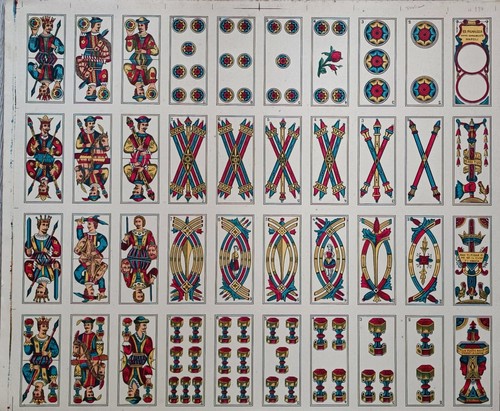 Carte gioco antiche - da,