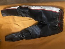 pantaloni in pelle moto Dainese taglia media