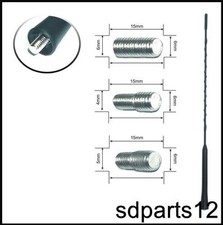 Stelo Ricambio Antenna Am/Fm 41cm Anti Rumore Flessibile Vw Golf 2 3 4 5 41cm