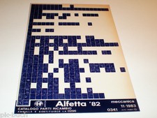 Microfiche Parts Catalog Alfa