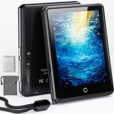 Lettore MP3 Da 64 GB, Bluetooth 5.3, Touchscreen Da 2,8", Musica Hifi Portatile,