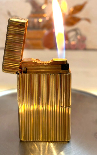Dupont ligne large gold - 1,