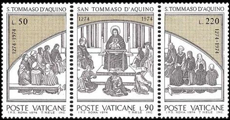 Vaticano 1974 san tommaso - san,