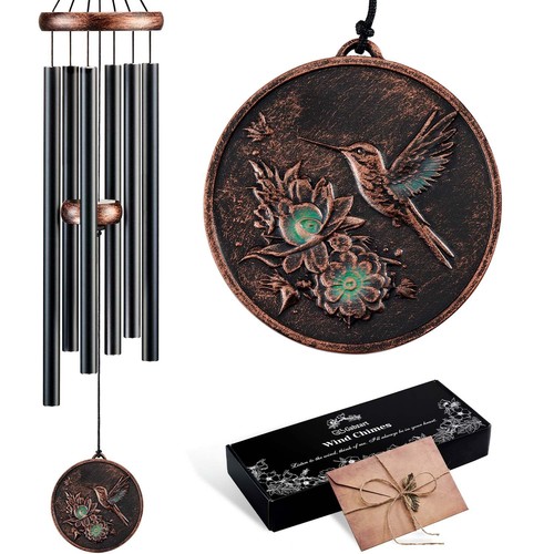 Hummingbird wind chime large - chime,