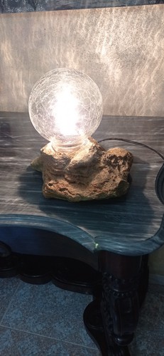 Lampada pietra tavolo - lampada,
