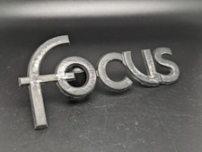 FORD FOCUS LOGO SIGLA EMBLEMA FREGIO STEMMA SCRITTA TARGHETTA BADGE TARGA NOME