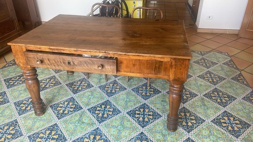 Tavolo antico noce 800 - in,
