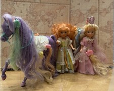 Lady Lovely Locks-2 Dolls and Silkymane horse