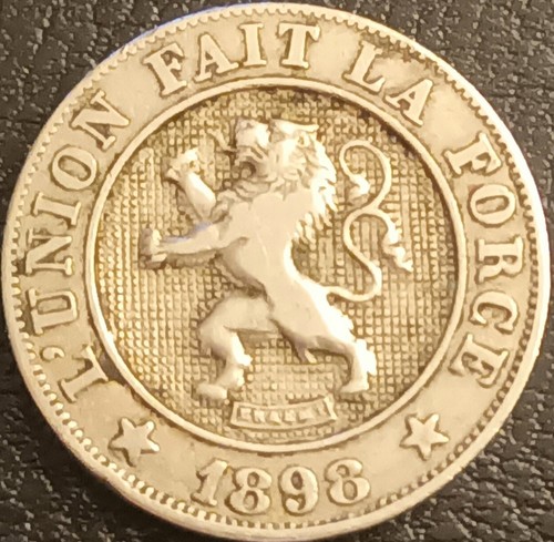Belgio moneta cents 1896 - belgio,