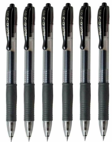 Penne gel pilot 07 black - g2,