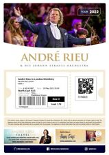 2 biglietti concerto André Rieu a Londra-Wembley per il 20 maggio 2022