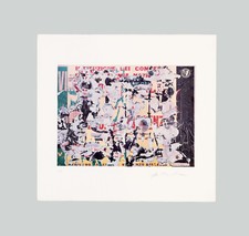 Mimmo rotella composizione - mimmo,
