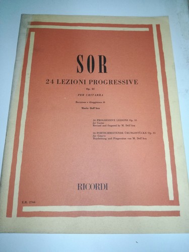 Fernando sor lezioni - sor,