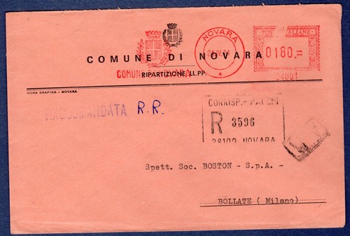 Italia busta raccomandata - -,