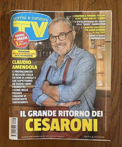 Sorrisi canzoni aprile - tv, e