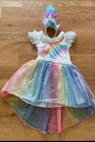 Costume unicorno arcobaleno - unicorno,