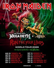 Poster Iron Maiden Run For