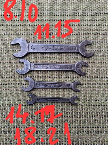 Set chiavi alfa romeo epoca - set,