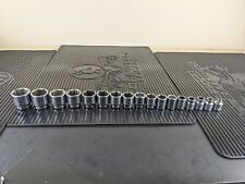 #at970  Cornwell Tools 3/8" Drive 17pc Metric Socket Set 26mm USA