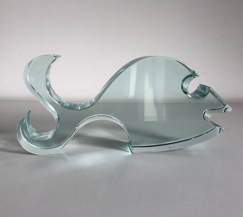 Statua scultura pesce design - scultura,