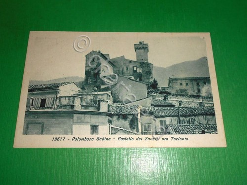 Cartolina palombara sabina - sabina,