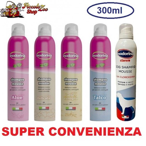 Inodorina shampoo mousse - inodorina,