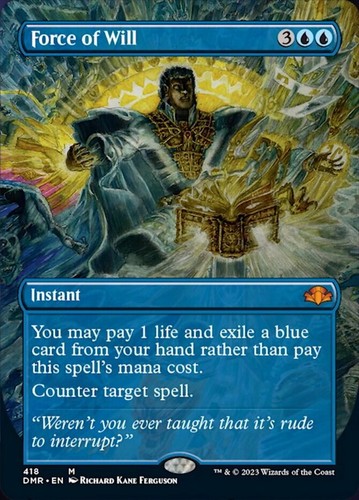 Mtg force will foil - force, of