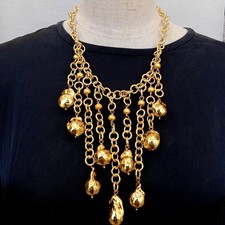 Collana festone perle barocche