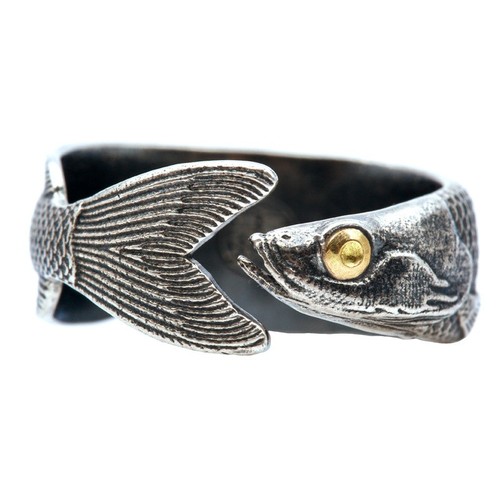 Anello regolabile pesce - 🐟,