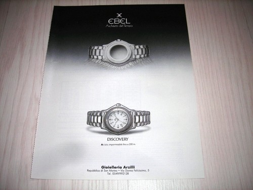 Ebel discovery 1989 - ebel,