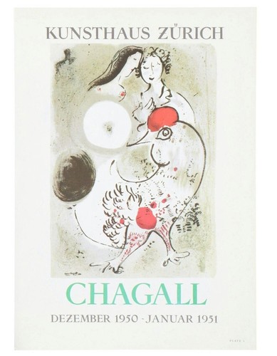 Marc chagall lithograph - marc,