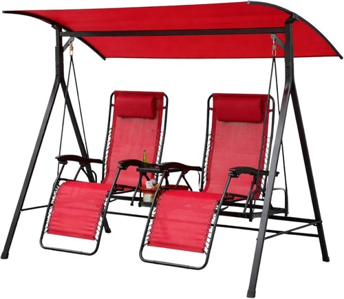 Baldacchino rosso cinabro - , su