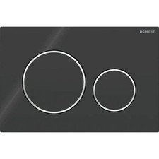 Placca di comando WC rotonda