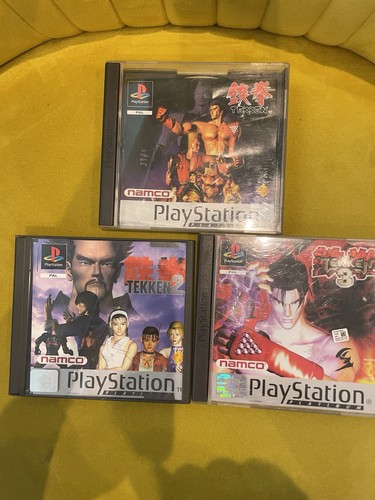 Tekken ps1 trilogy bundle - ps1,