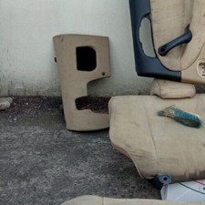 alfa 147 pannello plastiche sotto volante guida avana marrone beige caffè fusibi