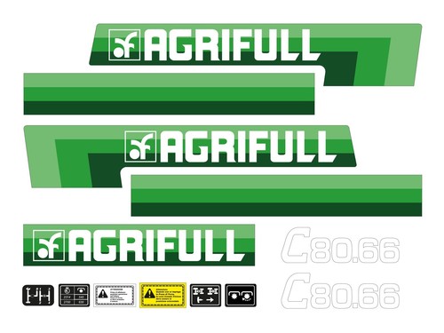 Kit adesivi trattore agrifull - kit,