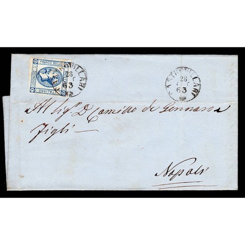Sp804 1863 lettera 15 cent - sp804,